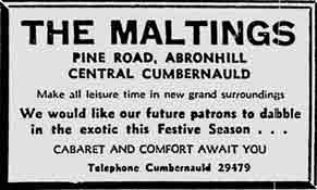 Maltings advert 1975